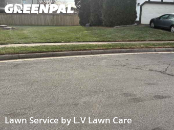 Lawn mowed in Centreville, 20120