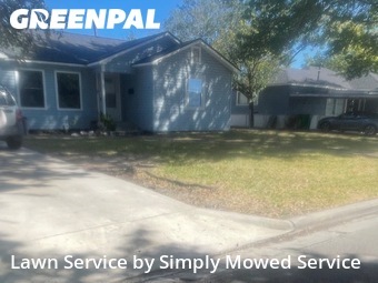 Grass Cutin Baytown,77520,Grass Cutting by Simply Mowed Service, work completed in Dec , 2025