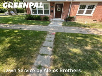 Lawn Care Servicein Evanston,60202,Grass Cut by Alejos Brothers, work completed in Jan , 2026
