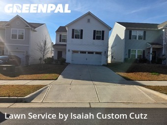 Lawn Cutin Kannapolis,28081,Lawn Cut by Isaiah Custom Cutz, work completed in Dec , 2025