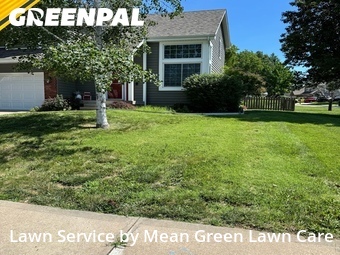 Lawn Maintenancein Blue Springs,64015,Grass Cutting by Mean Green Lawn Care, work completed in Jun , 2026