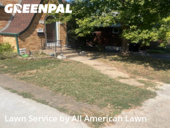 Lawn Mowing Servicein Affton,63123,Yard Mowing by All American Lawn , work completed in Oct , 2025