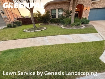 Lawn Mowingin Katy,77493,Lawn Maintenance by Genesis Landscaping, work completed in Jun , 2026