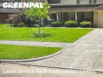 Grass Cuttingin League City,77573,Grass Cutting by A 1 Affordable Lawns, work completed in Jun , 2026