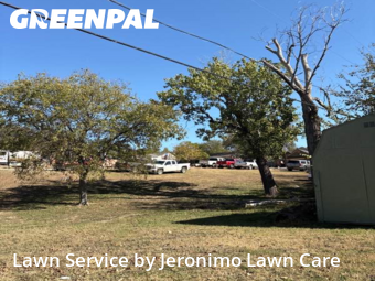 Yard Cuttingin Haltom City,76117,Lawn Care by Jeronimo Lawn Care , work completed in Nov , 2025