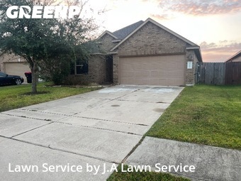 Grass Cuttingin Katy,77493,Lawn Care by J.A Lawn Service, work completed in Nov , 2025