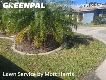 Lawn Cutin Fort Lauderdale,33334,Grass Cut by Mott Harris, work completed in Feb , 2026