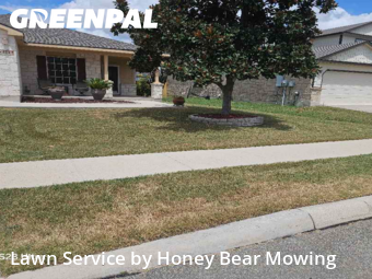 Lawn Servicein Cibolo,78108,Lawn Service by Honey Bear Mowing, work completed in Dec , 2025