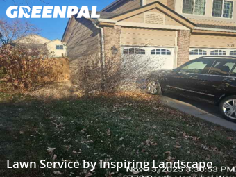 Yard Cutting in Centennial, 80015, Yard Management by Inspiring Landscape, work completed in Nov , 2025