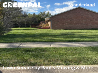 Lawn Management in Gahanna, 43230, Backyard Mowing by Paul's Mowing & More, work completed in Oct , 2025