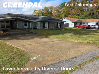 Lawn Care in Columbus, 31907, Landscaping Maintenance by Diverse Doors, work completed in Nov , 2025