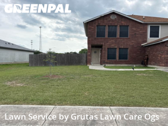 Yard Mowingin Seguin,78155,Lawn Cut by Grutas Lawn Care Ogs, work completed in Dec , 2025