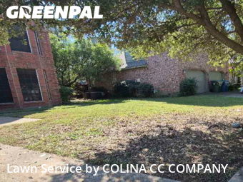 Grass Cuttingin Flower Mound,75028,Yard Cutting by COLINA CC COMPANY, work completed in Dec , 2025
