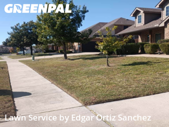 Yard Cuttingin Wylie,75098,Lawn Maintenance by Edgar Ortiz Sanchez, work completed in Dec , 2025