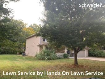 Yard Mowing in Lawrence, 66046, Mowing Services by Hands On Lawn Service, work completed in Nov , 2025