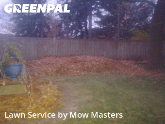 Turf Services in Blaine, 55434, Yard Maintenance by Mow Masters, work completed in Dec , 2025