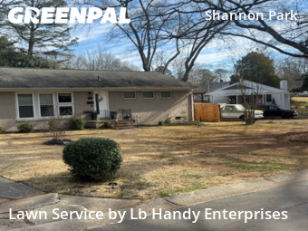 Yard Cuttingin Charlotte,28215,Grass Cut by Lb Handy Enterprises, work completed in Feb , 2026