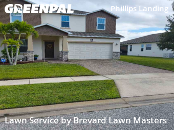 Grass Services in Rockledge, 32955, Front Yard Mowing by Brevard Lawn Masters, work completed in Nov , 2025