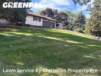 Lawn Work in Maple Grove, 55311, Property Maintenance by Chriselles Property Pre, work completed in Nov , 2025