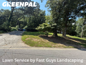 Lawn Servicein Roswell,30075,Yard Mowing by Fast Guys Landscaping, work completed in Nov , 2025