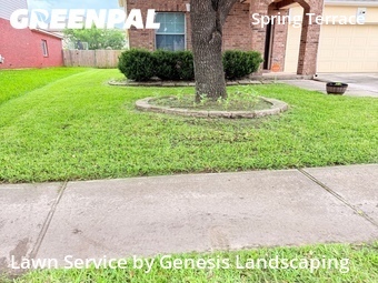 Lawn Carein Spring,77379,Lawn Care by Genesis Landscaping, work completed in Jun , 2026