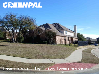 Yard Cuttingin Keller,76248,Lawn Maintenance by Texas Lawn Service, work completed in Jan , 2026