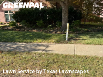 Grass Cutting in Allen, 75013, Mowing Services by Texas Lawnscapes, work completed in Nov , 2025