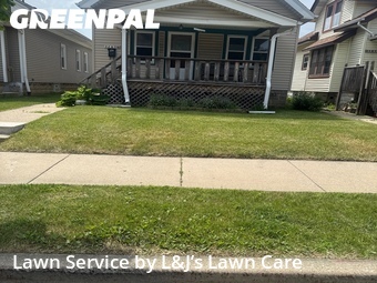 Lawn mowed in West Allis, 53219