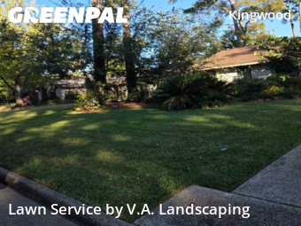 Lawn Servicein Humble,77339,Grass Cutting by V.A. Landscaping, work completed in Dec , 2025