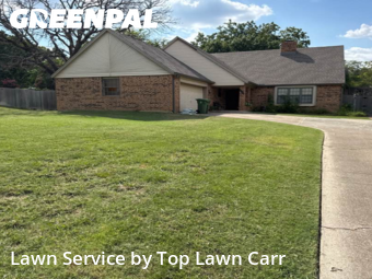 Lawn Maintenancein Grapevine,76051,Grass Cut by Top Lawn Carr, work completed in Jan , 2026