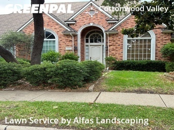 Lawn Cuttingin Irving,75038,Lawn Care by Alfas Landscaping, work completed in Jun , 2026