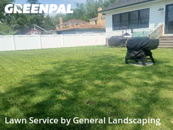 Grass Cuttingin Des Plaines,60016,Lawn Care Service by General Landscaping , work completed in Nov , 2025