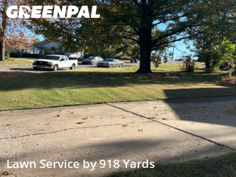 Landscape Design In Tulsa,74135,Landscaping by 918 Yards, work completed in Nov , 2025