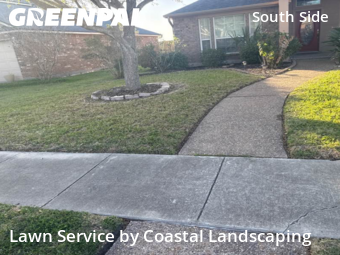 Lawn mowed in Corpus Christi, 78414