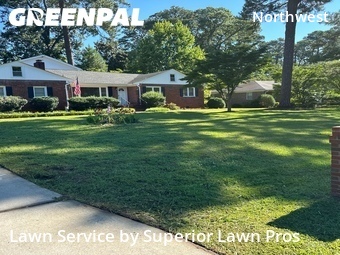 Lawn mowed in Virginia Beach, 23455