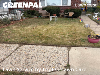 Lawn Services in Philadelphia, 19111, Front Yard Mowing by Triple L Lawn Care, work completed in Nov , 2025