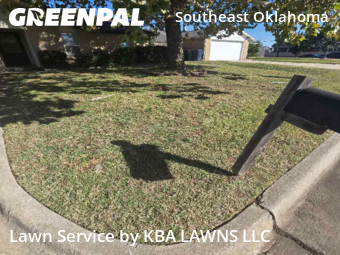 Lawn Cuttingin Oklahoma City,73135,Lawn Mowing Service by KBA LAWNS LLC, work completed in Dec , 2025