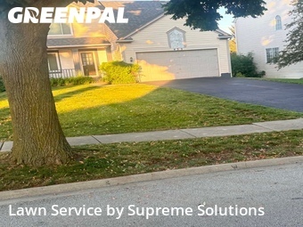 Lawn mowed in Bartlett, 60103
