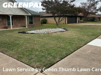 Lawn Cuttingin Euless,76040,Lawn Care by Green Thumb Lawn Care, work completed in Dec , 2025