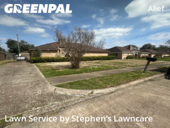 Lawn Mowing Servicein Stafford,77477,Yard Cutting by Stephen’s Lawncare, work completed in Jul , 2026