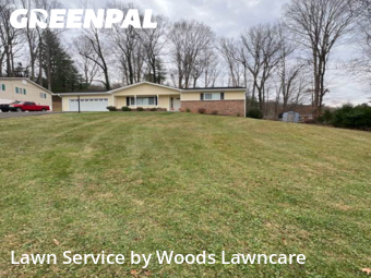Grass Care in Johnson City, 37604, Front Yard Mowing by Woods Lawncare, work completed in Dec , 2025