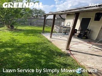 Lawn Mowing Servicein Stafford,77477,Lawn Care by Simply Mowed Service, work completed in Nov , 2025