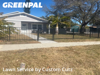 Landscaping In St. Petersburg,33703,Landscape Design by Custom Cutz, work completed in Feb , 2026