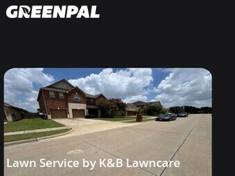Grass Cutin Euless,76039,Lawn Mow by K&B Lawncare, work completed in Jun , 2026