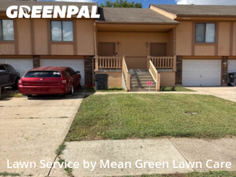 Lawn Servicein Blue Springs,64015,Lawn Mow by Mean Green Lawn Care, work completed in Feb , 2026