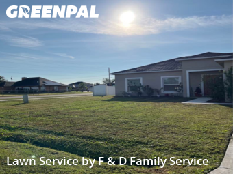 Grass Care in Poinciana, 34759, Garden Trimming by F & D Family Service, work completed in Dec , 2025