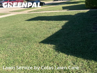 Yard Cuttingin The Colony,75056,Yard Cutting by Colas Lawn Care, work completed in Nov , 2025