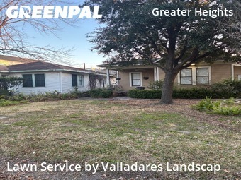 Grass Cutin Houston,77008,Yard Cutting by Valladares Landscap, work completed in Jan , 2026