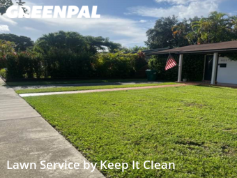 Lawn Carein Palmetto Bay,33157,Lawn Cutting by Keep It Clean, work completed in Nov , 2025