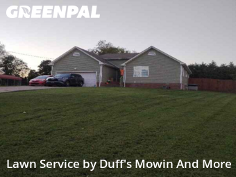 Yard Cuttingin Clarksville,37042,Lawn Cutting by Duff's Mowin And More, work completed in Oct , 2025